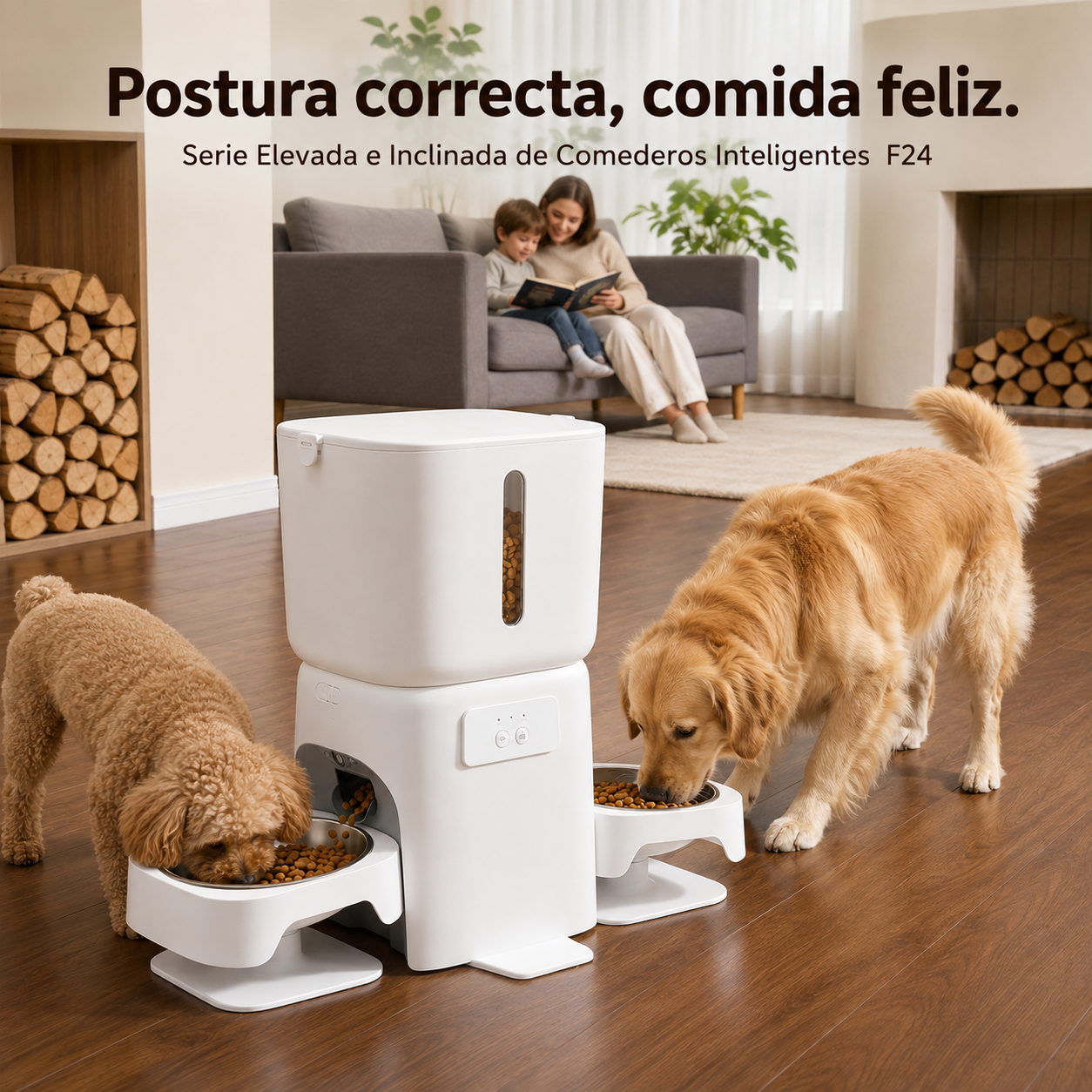 COMEDERO DOBLE INTELIGENTE - VERSIÓN WI-FI
