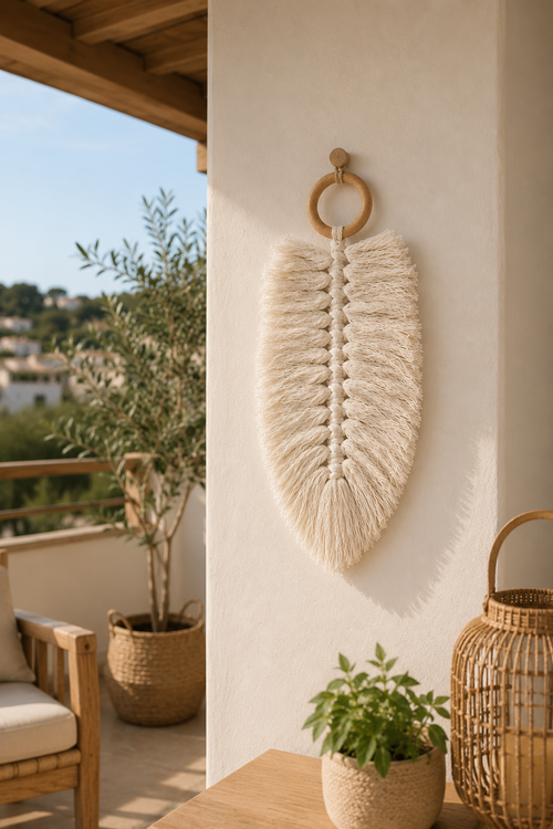 MACRAMÉ HOJA