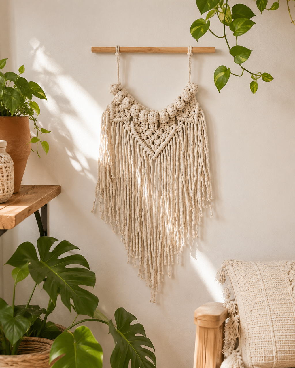 MACRAMÉ ORQUÍDEA