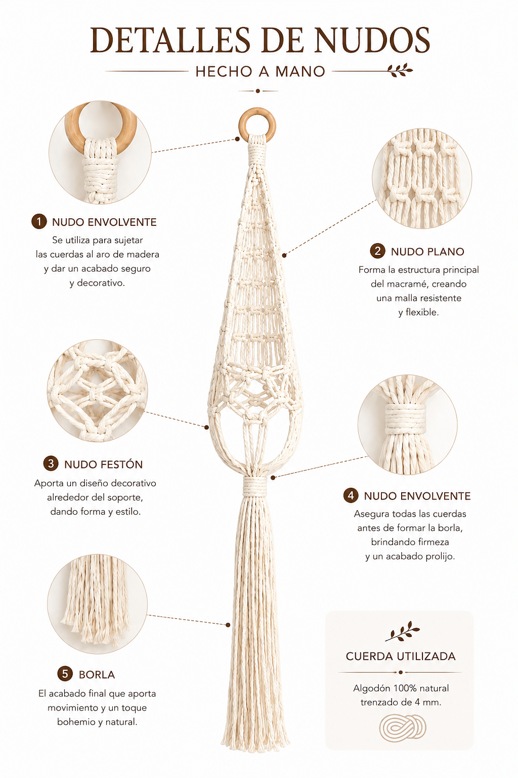 MACRAMÉ TULIPÁN