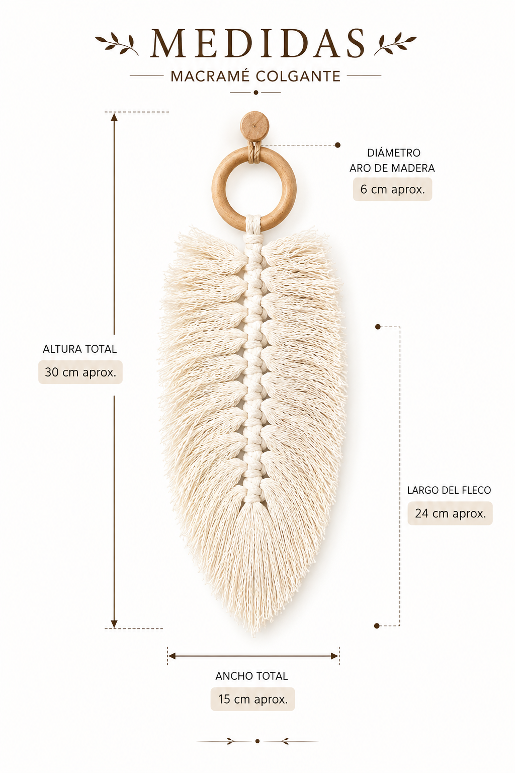 MACRAMÉ HOJA