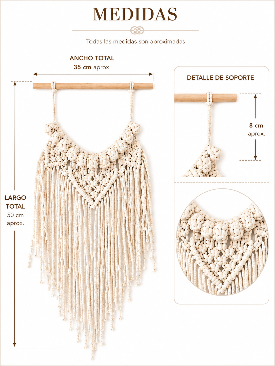 MACRAMÉ ORQUÍDEA